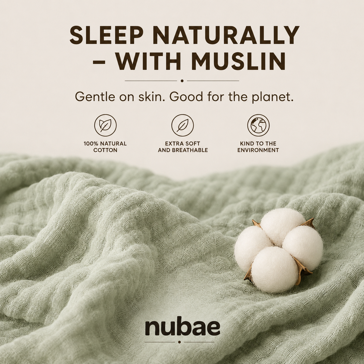 Premium Cotton Muslin Blanket