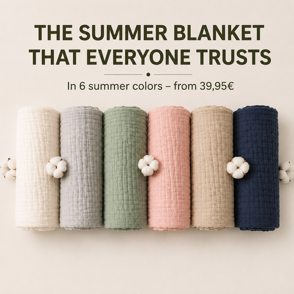Premium Cotton Muslin Blanket