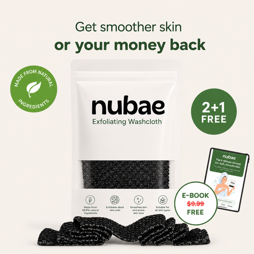 Nubae Exfoliating Shower Towel