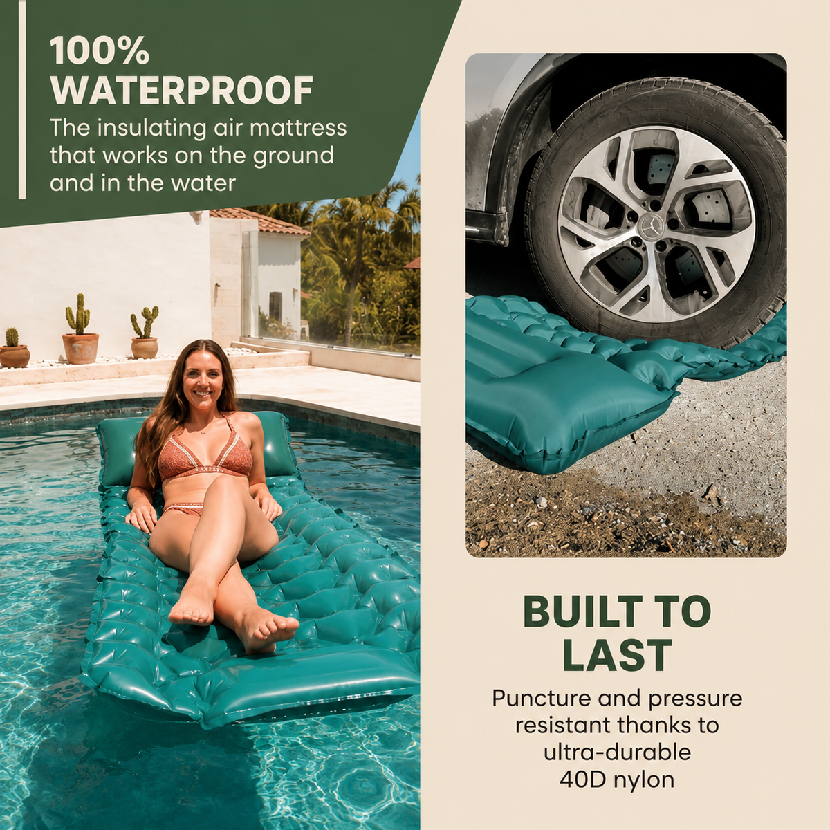 Ultra-Light Compact Sleeping Pad – Take It Anywhere
