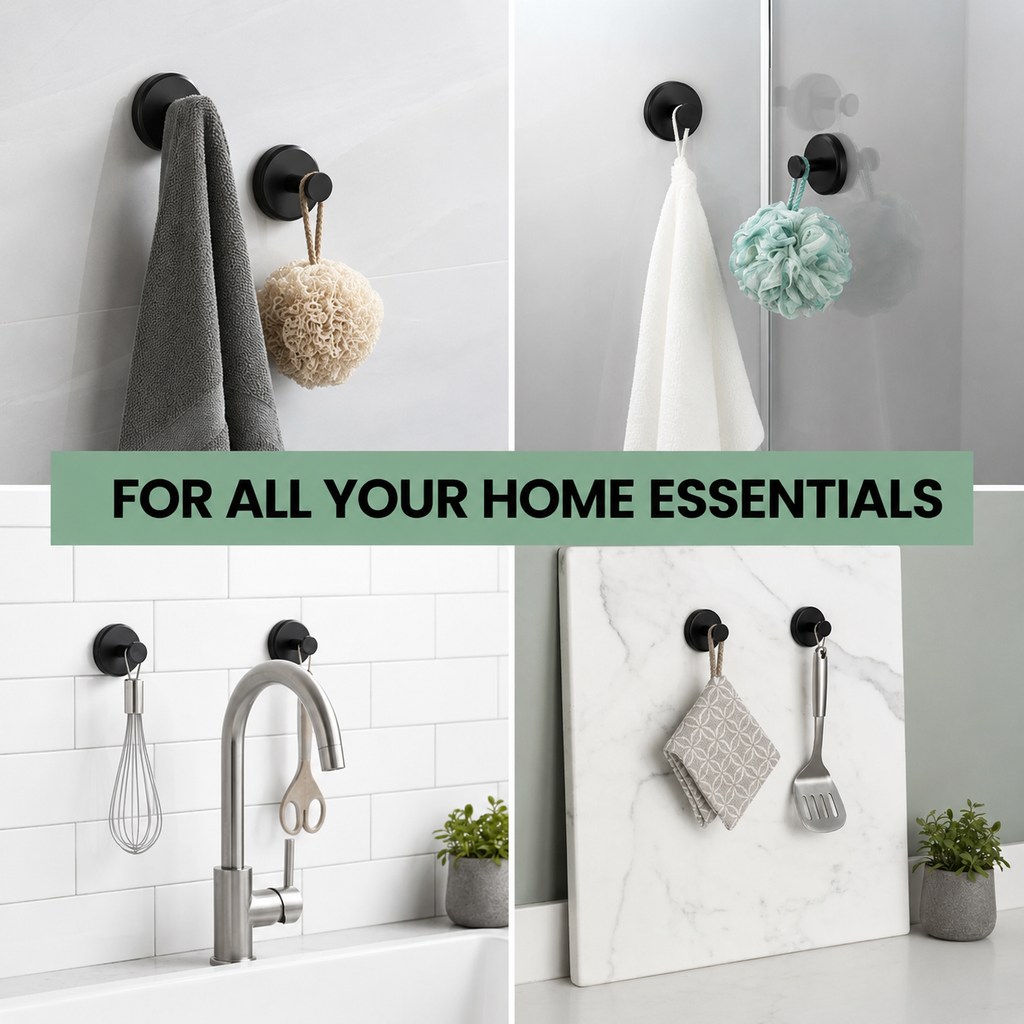 SUCTION HOOKS – 4 PACK