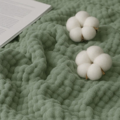 Premium Cotton Muslin Blanket