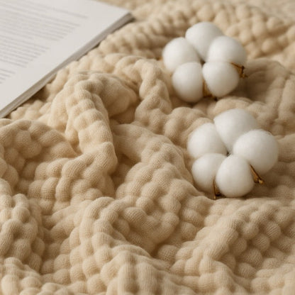 Premium Cotton Muslin Blanket