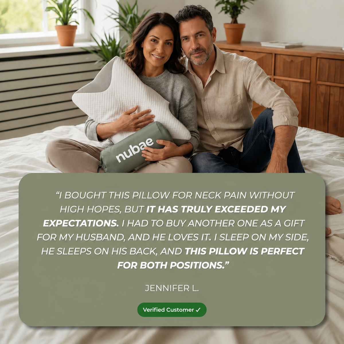 NubaeAlign™ 2.0 Pillow